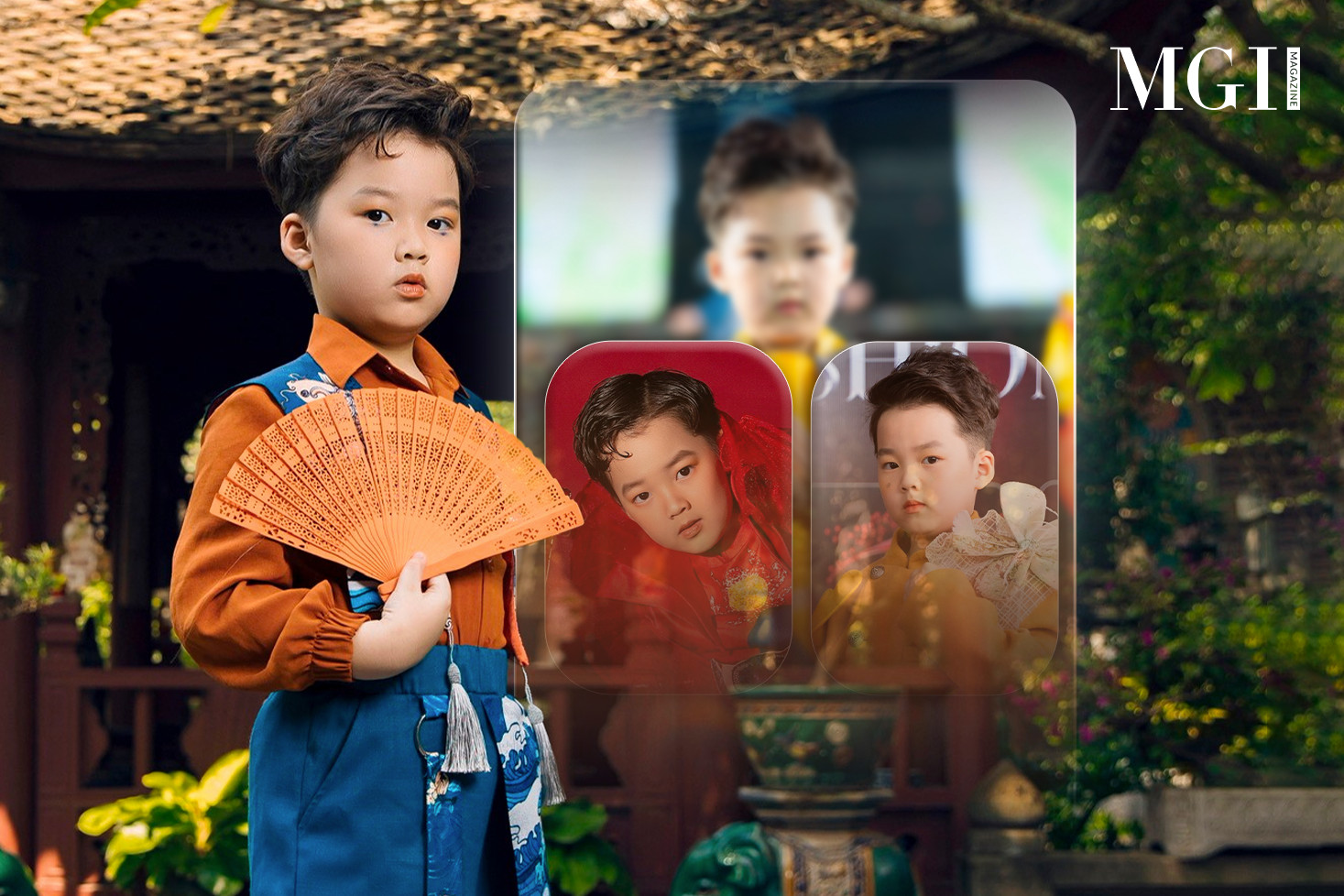 "OVERSEAS VIETNAMESE" HOANG MINH OVERCOMES THOUSANDS OF CHILD MODELS TO BECOME VIJFW 2024 IMAGE REPRESENTATIVE